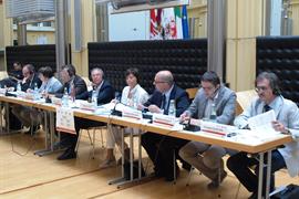 Dreier Landtag i consiglieri provinciali del Trentino alla commissione interregionale