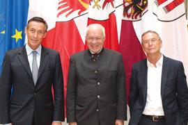 Dreier Landtag con Widmann, Van Staa e Dorigatti