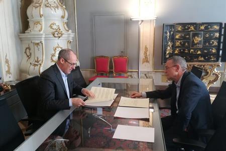 Firmato dai presidenti Dorigatti e Rossi il protocollo d'intesa per garantire supporto alla Consulta