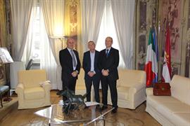 Diodoro Valente, Bruno Dorigatti e Gianfranco Postal