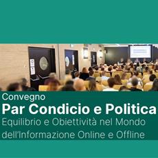 “Par condicio e politica", il 26 febbraio il convegno promosso dal Corecom