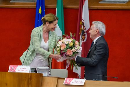 Nuove nomine alla Consulta: il ringraziamento del presidente Kaswalder alla professoressa Daria de Pretis