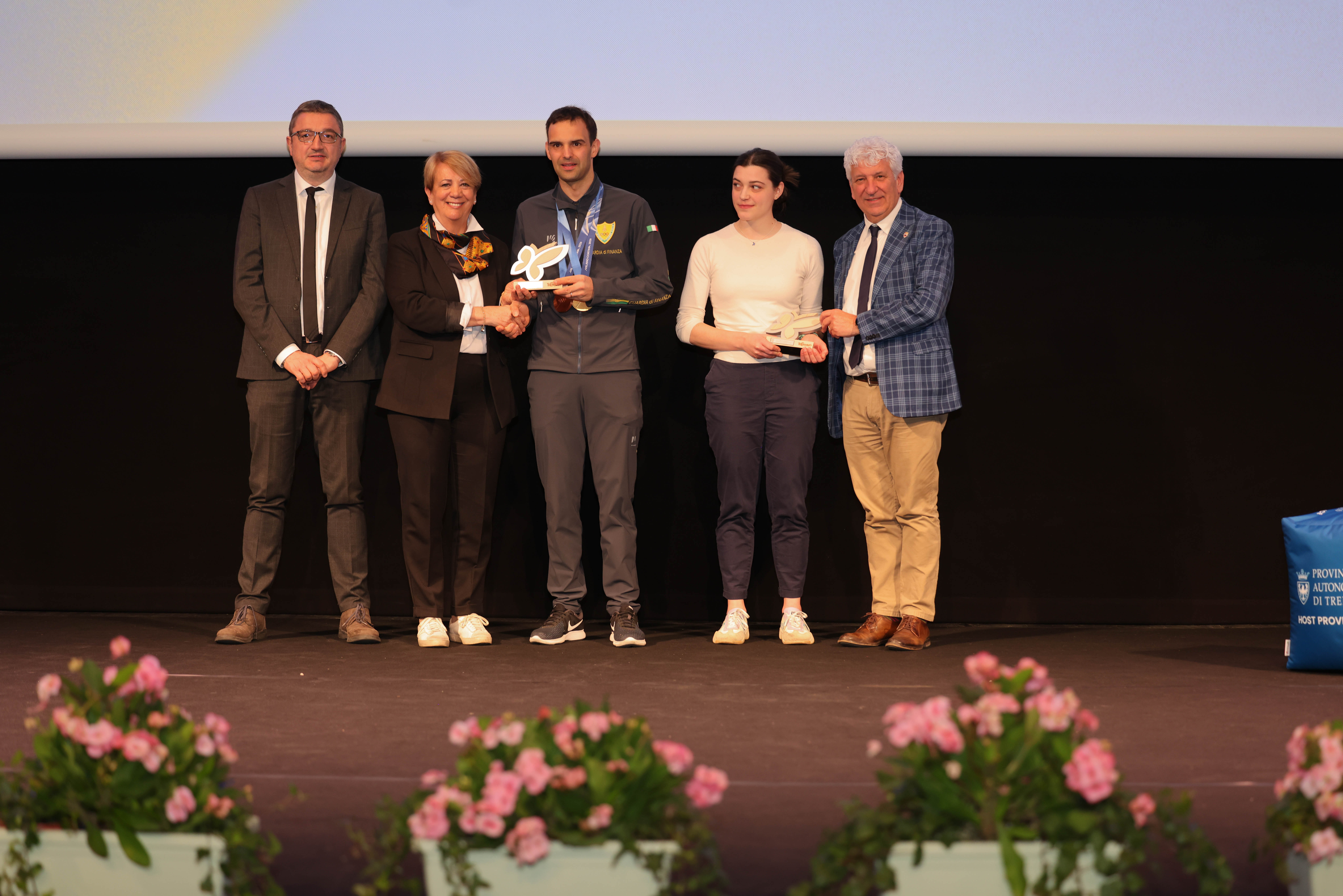 Premiati gli atleti trentini