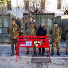 Il 2° Genio Guastatori accoglie Mara Rinner: insieme contro la violenza di genere 