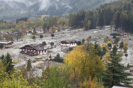 La Provincia acquisirà e metterà in sicurezza l'area devastata dal maltempo a Dimaro