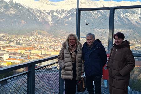 A Innsbruck per preparare il Dreier Landtag di Riva