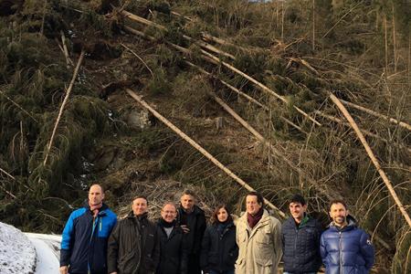 Commissione sui danni causati dal maltempo e il ripristino: iniziata bene la vendita del legname