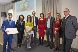 I due studenti premiati 