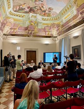 La Sala Aurora stamattina