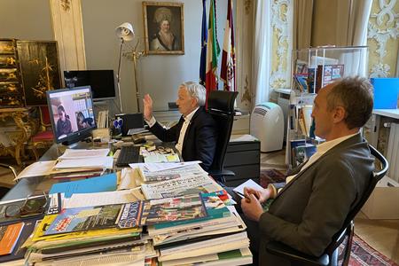 La Presidente della Corsica a scuola di autonomia: incontro virtuale con Kaswalder