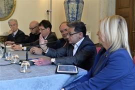 Il tavolo dei direttori di testate al Premio Porro 