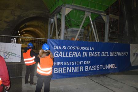 Tunnel di base del Brennero, versante austriaco: gravi ritardi nei lavori e già 230 milioni di costi aggiuntivi