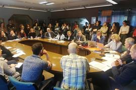 Un momento dell'incontro