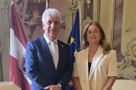 Il nuovo prefetto Isabella Fusiello ha incontrato il presidente Soini