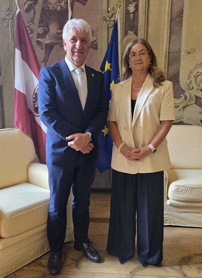 Il nuovo prefetto Isabella Fusiello ha incontrato il presidente Soini