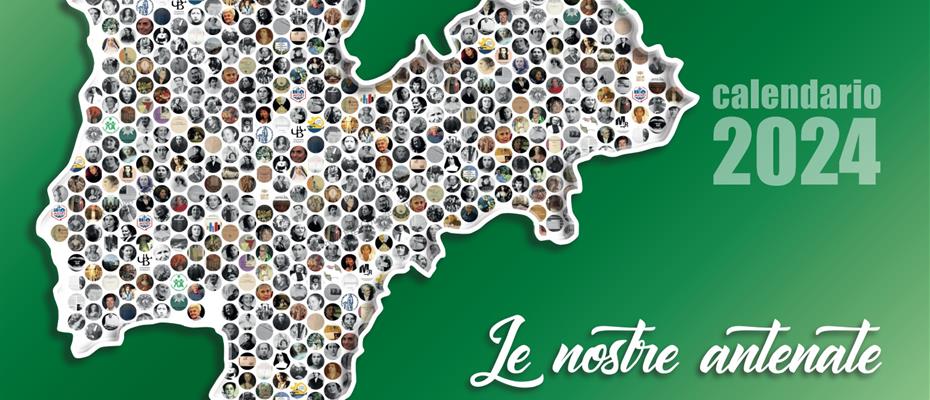 Commissione provinciale pari opportunità “Le nostre antenate”, il calendario al femminile