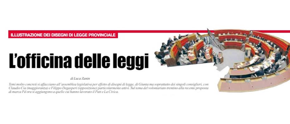 Gli ultimi disegni di legge presentati, ecco una scheda riassuntiva